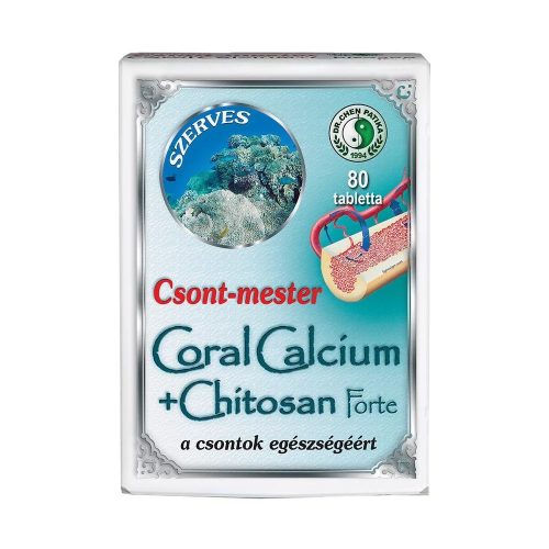 Dr. Chen CSONT-MESTER CORAL CALCIUM FORTE TABLETTA - 80DB