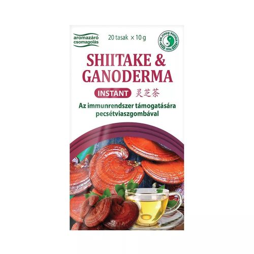 Dr. Chen INSTANT SHIITAKE ÉS GANODERMA TEA - 20DB