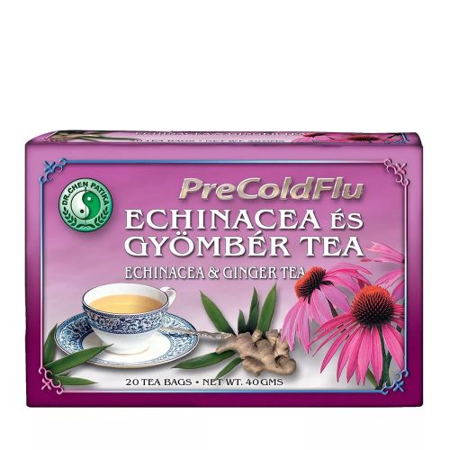 Dr. Chen PRECOLDFLU ECHINACEA ÉS GYÖMBÉR TEA - 20DB