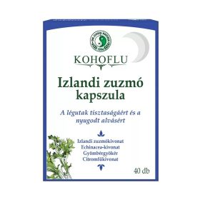 Dr. Chen KOHOFLU IZLANDI ZÚZMÓ KAPSZULA - ÉJJEL - 40DB
