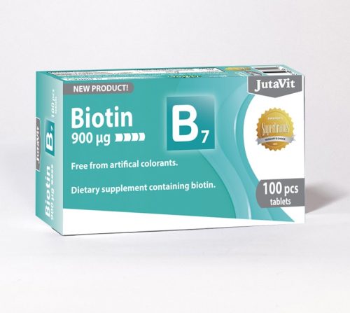 JutaVit Biotin 900 µg 100db tabletta