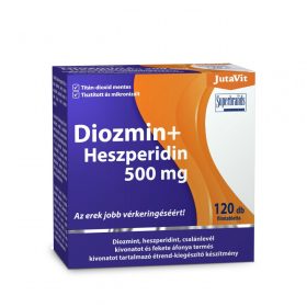   JutaVit Diozmin+Heszperidin 500mg, filmtabletta 120db – Titán-dioxid mentes