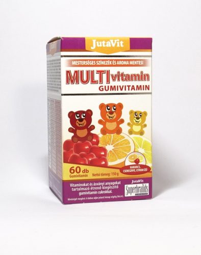 JutaVit Multivitamin gumivitamin, 60 db