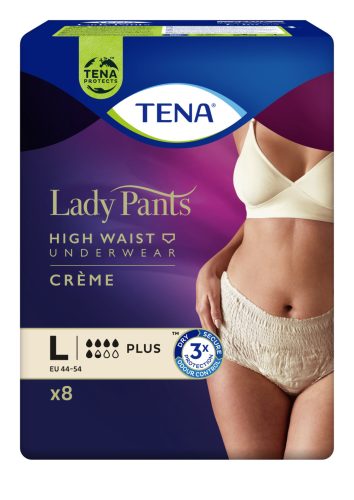 TENA Lady Pants Plus Creme (Krém színű) L - 8 db