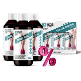   Natur Tanya Gambe Slim Szép lábak 60 napos kúracsomag - 3x500 ml