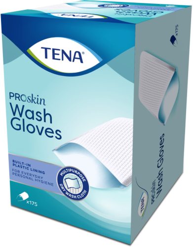 Tena Proskin mosdató kesztyű - 175 db