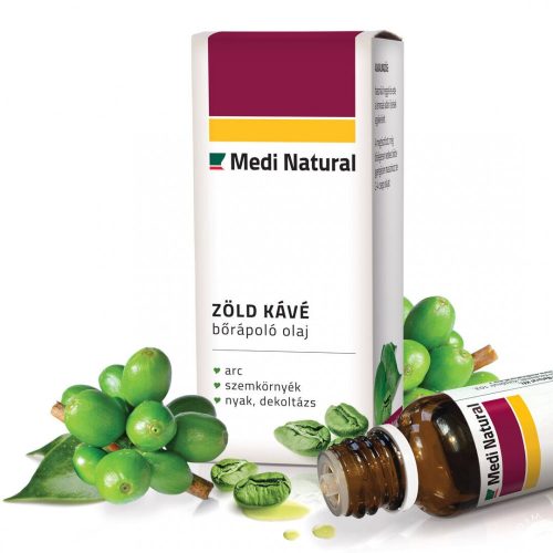 MediNatural Zöld kávé bőrápoló olaj(20ml)