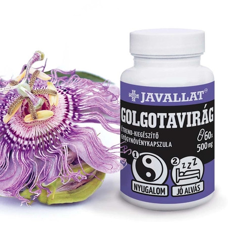 JAVALLAT® Golgotavirág gyógynövény kapszula - 60 db