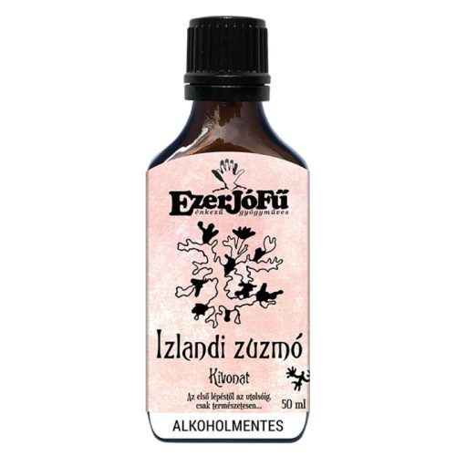 EzerJóFű Izlandi zuzmó kivonat 50 ml