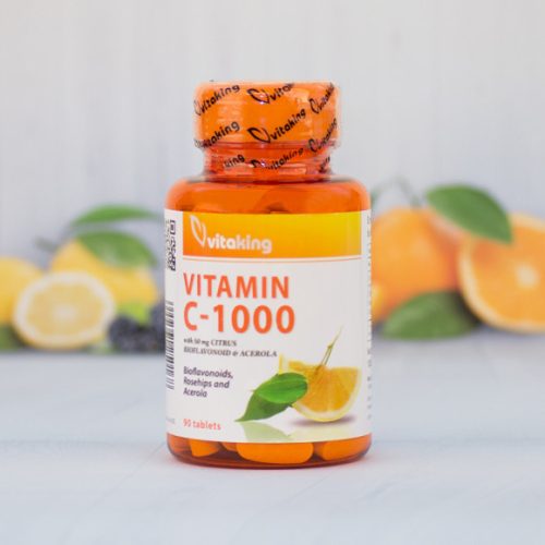 Vitaking C-VITAMIN 1000MG BIOF. (90)