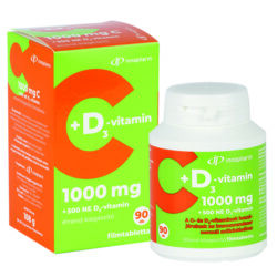 InnoPharm C-vitamin 1000 mg  D3-vitamin 500 NE filmtabletta 90 db