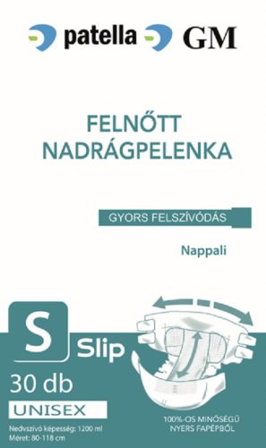 GM Nadrágpelenka nappali S Slip 1200 ml - 30db