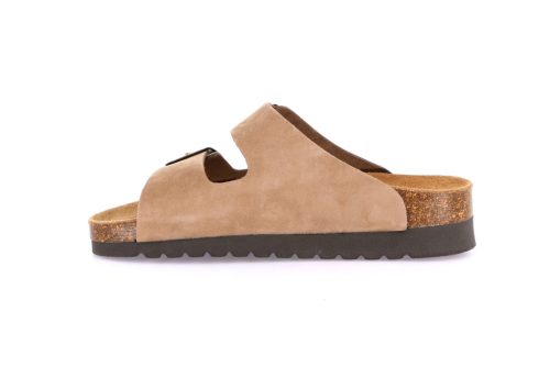 Grünland Hola papucs taupe két csatos