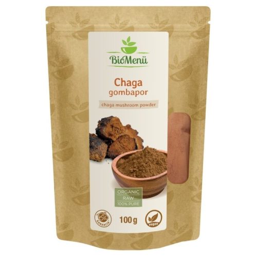 Biomenü Bio Chaga gombapor – 100g