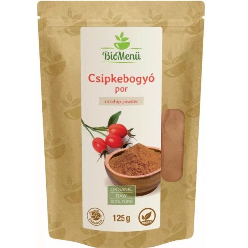 Biomenü Bio Csipkebogyó por – 125g