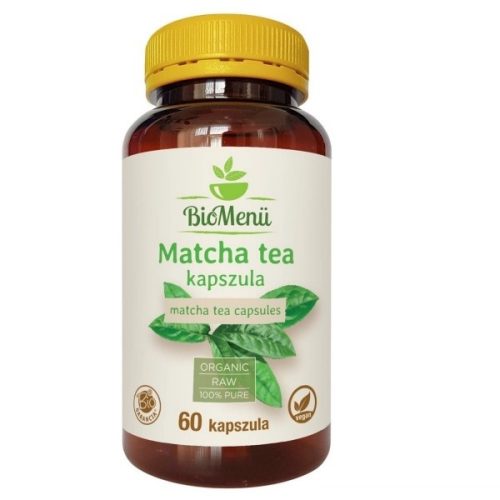 Biomenü Bio Matcha tea kapszula – 60db