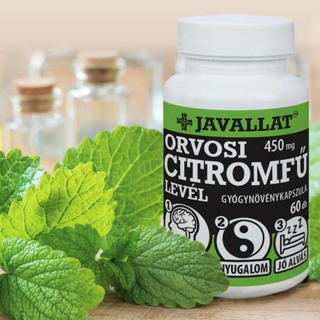 JAVALLAT® Orvosi citromfű levél 60 db