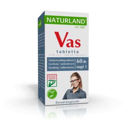 NATURLAND Vas tabletta 60 db