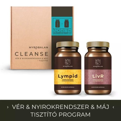 Myrobalan Cleanse -vér & nyirokrendszer & máj tisztító program