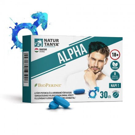 Natur Tanya ALPHA - potencianövelő tabletta - 30 db