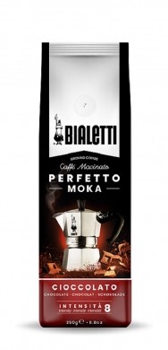 Bialetti Moka Perfetto Csokoládé ízű őrölt kávé 250g