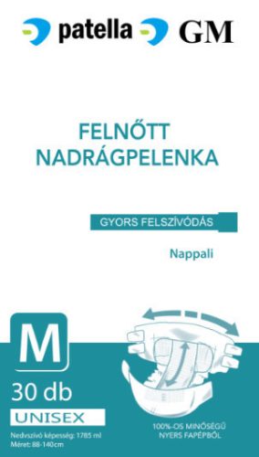 GM Nadrágpelenka nappali M (1785 ml) - 30db