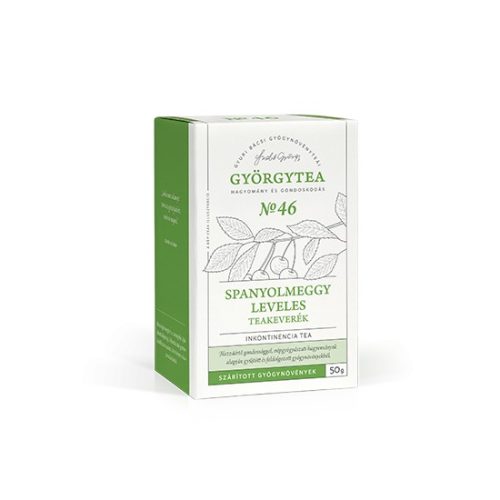 Györgytea Spanyolmeggy leveles teakeverék (Inkontinencia teakeverék) 50 g