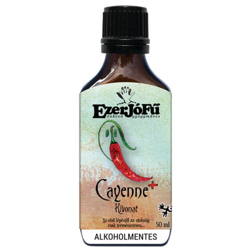 EzerJóFű  Cayenne+ kivonat 50 ml