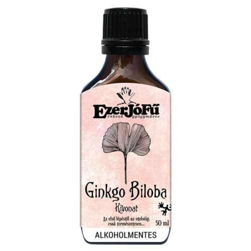 EzerJóFű Ginkgo biloba kivonat 50 ml