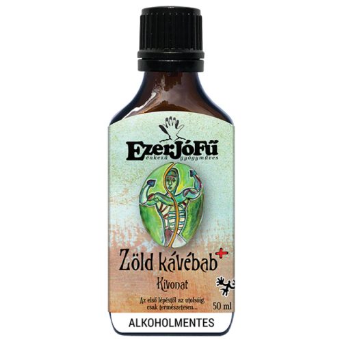 EzerJóFű  Zöld kávébab+ kivonat 50 ml