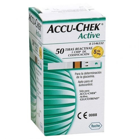 Accu-Chek Active vércukor tesztcsík 50db 