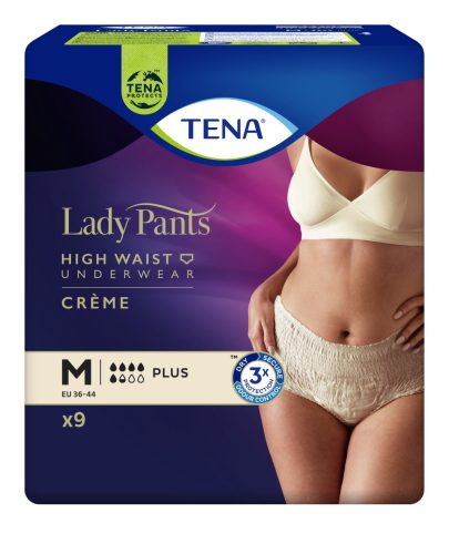 TENA Lady Pants Plus Creme (Krém színű) M - 9 db