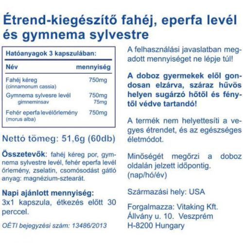 Vitaking GYMNEMAX 60 db