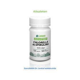 Dr. Lenkei Chlorella és Spirulina - 120 db 