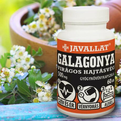 JAVALLAT® - Galagonya virágos hajtásvég 60 db