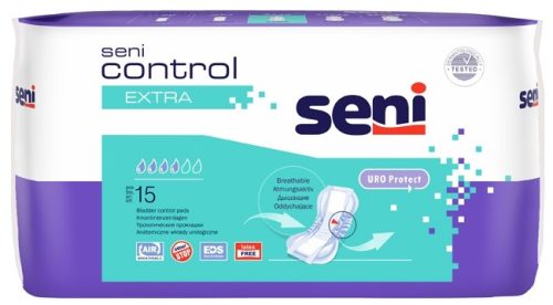 Seni Control Extra inkontinencia betét (524 ml) - 15 db