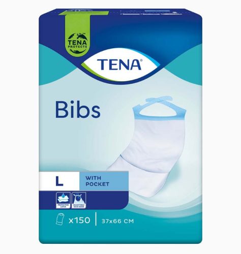 Tena Bibs etető előke (37x68 cm) - 150 db