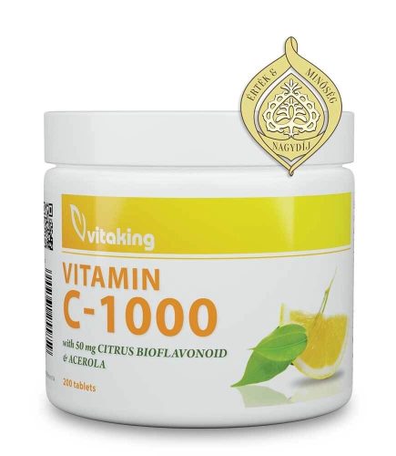 Vitaking C-Vitamin 1000mg Biof. (200)