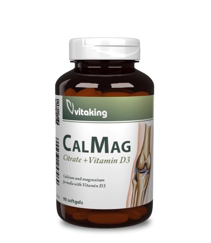 Vitaking CalMag Citrát + D3-Vitamin