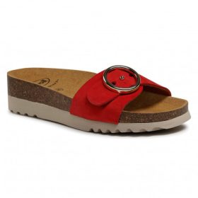 Scholl Malibu Mule Piros papucs