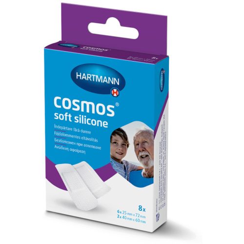 Cosmos Soft Silicone sebtapasz - 8 db 