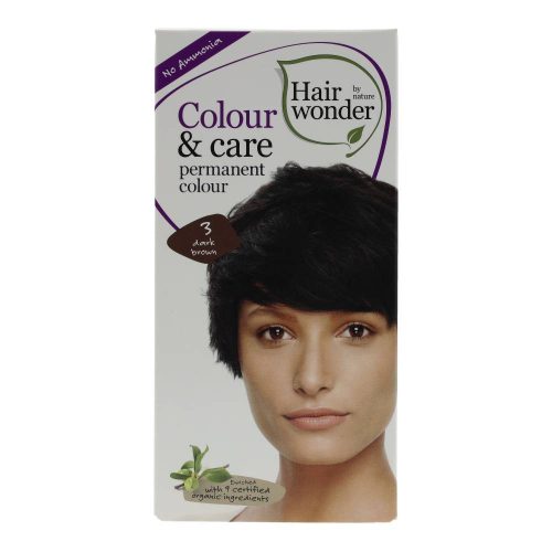 HAIRWONDER COLOUR&CARE 3 SÖTÉTBARNA