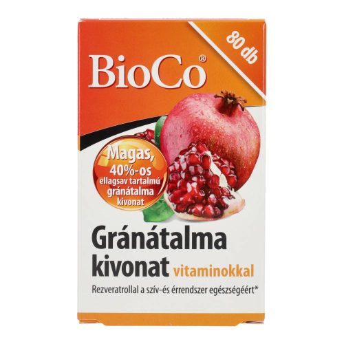 BIOCO GRÁNÁTALMA TABLETTA