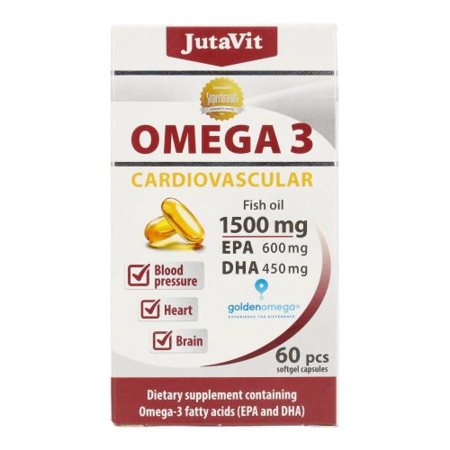 JUTAVIT OMEGA-3 CARDIOVASCULAR KAPSZULA