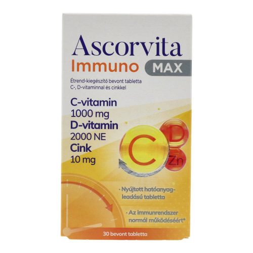 ASCORVITA IMMUNO MAX C-D TABLETTA 30DB