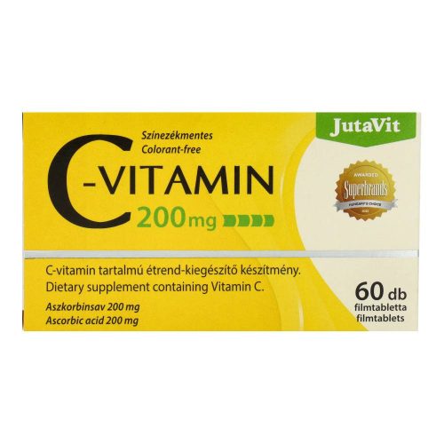 JUTAVIT C-VITAMIN 200MG 60DB