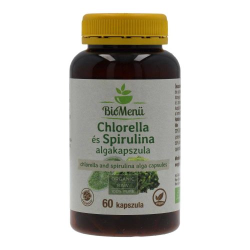 BIOMENÜ BIO CHLORELLA-SPIR. KAPSZ. 60DB