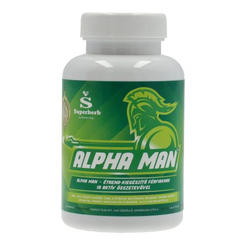 SUPERHERB ALPHA MAN KAPSZULA 60DB