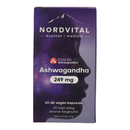 NORDVITAL ASHWGANDHA KAPSZULA 60DB