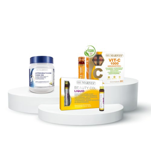 MARNYS BEAUTY KOLLAGÉN + C VITAMIN + HALKOLLAGÉN  VITAMINCSOMAG